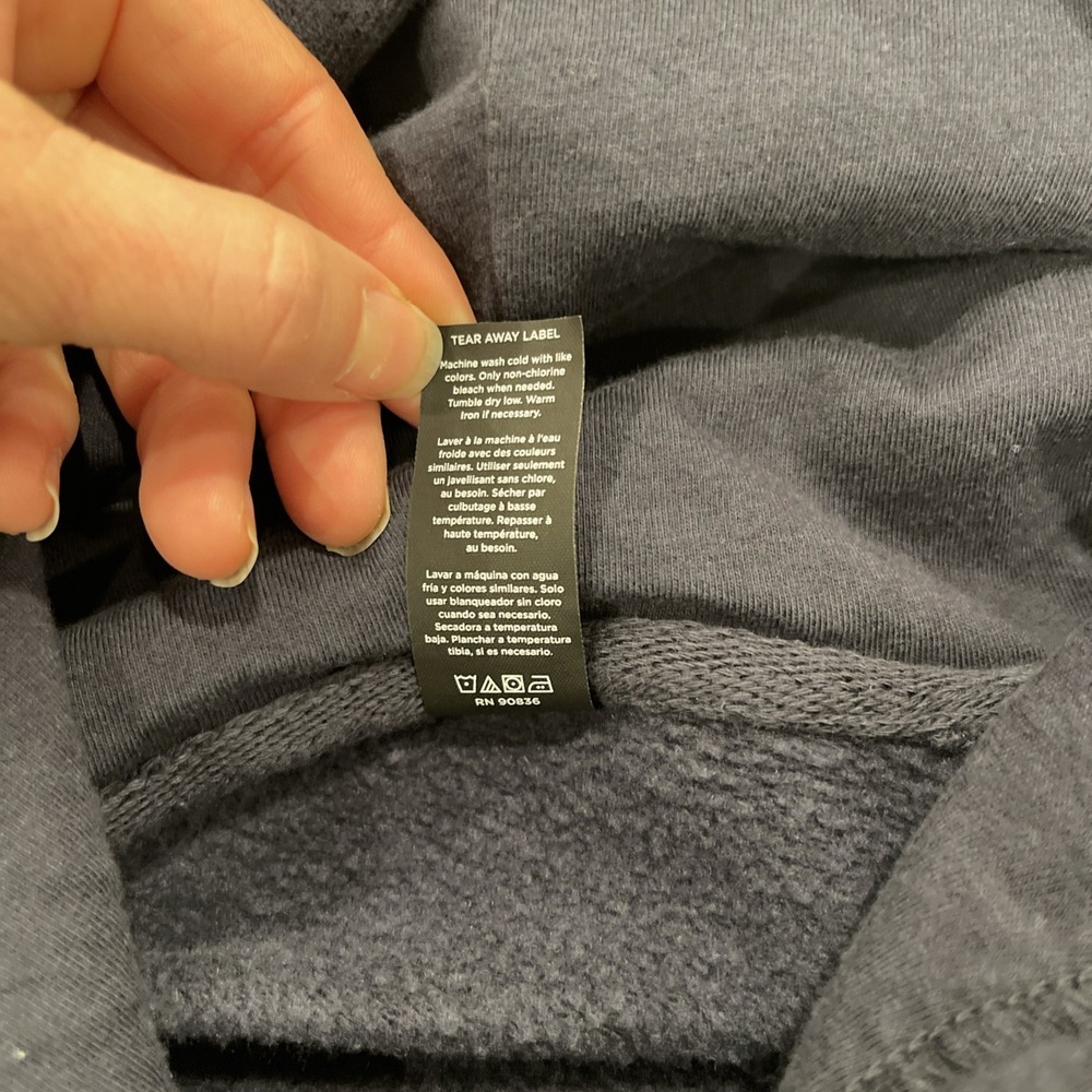 Oversized Graphic Hoodie District "Infinite Strengths" Lion Logo Gorpcore Style - Picture 6 of 8